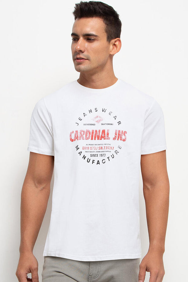 T-Shirt Pria Cardinal C1834X08A