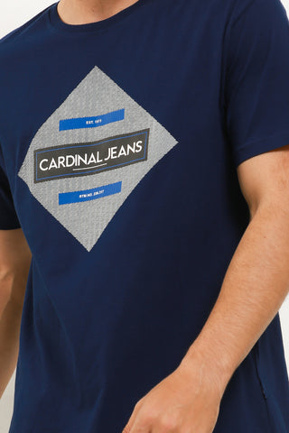 T-Shirt Pria Cardinal Big Size C1902O02H