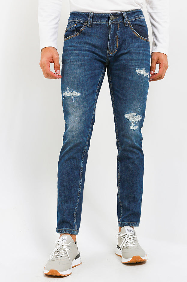 Celana Panjang Jeans Skinny Pria Cardinal C0448BK15A