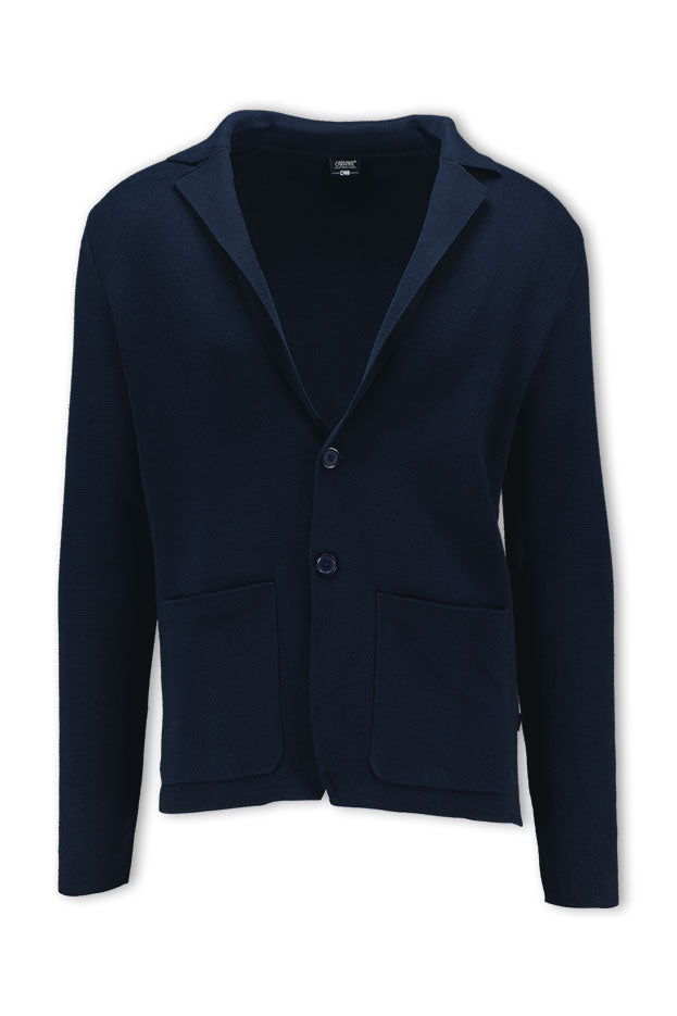 Cardinal Cardigan Pria F3016J02H M Navy - Main Image