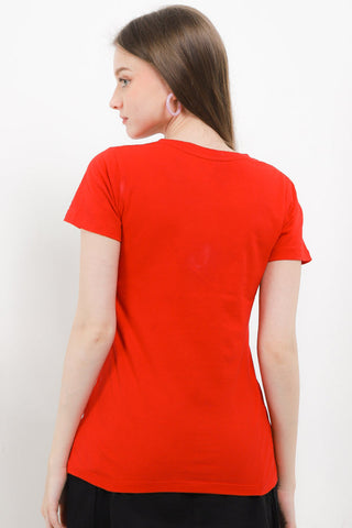 Cardinal T-Shirt Slim Fit Wanita G0504P11A