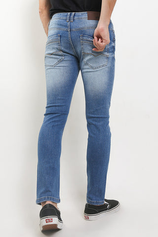 Celana Panjang Jeans Skinny Pria CDL H0067BK16A