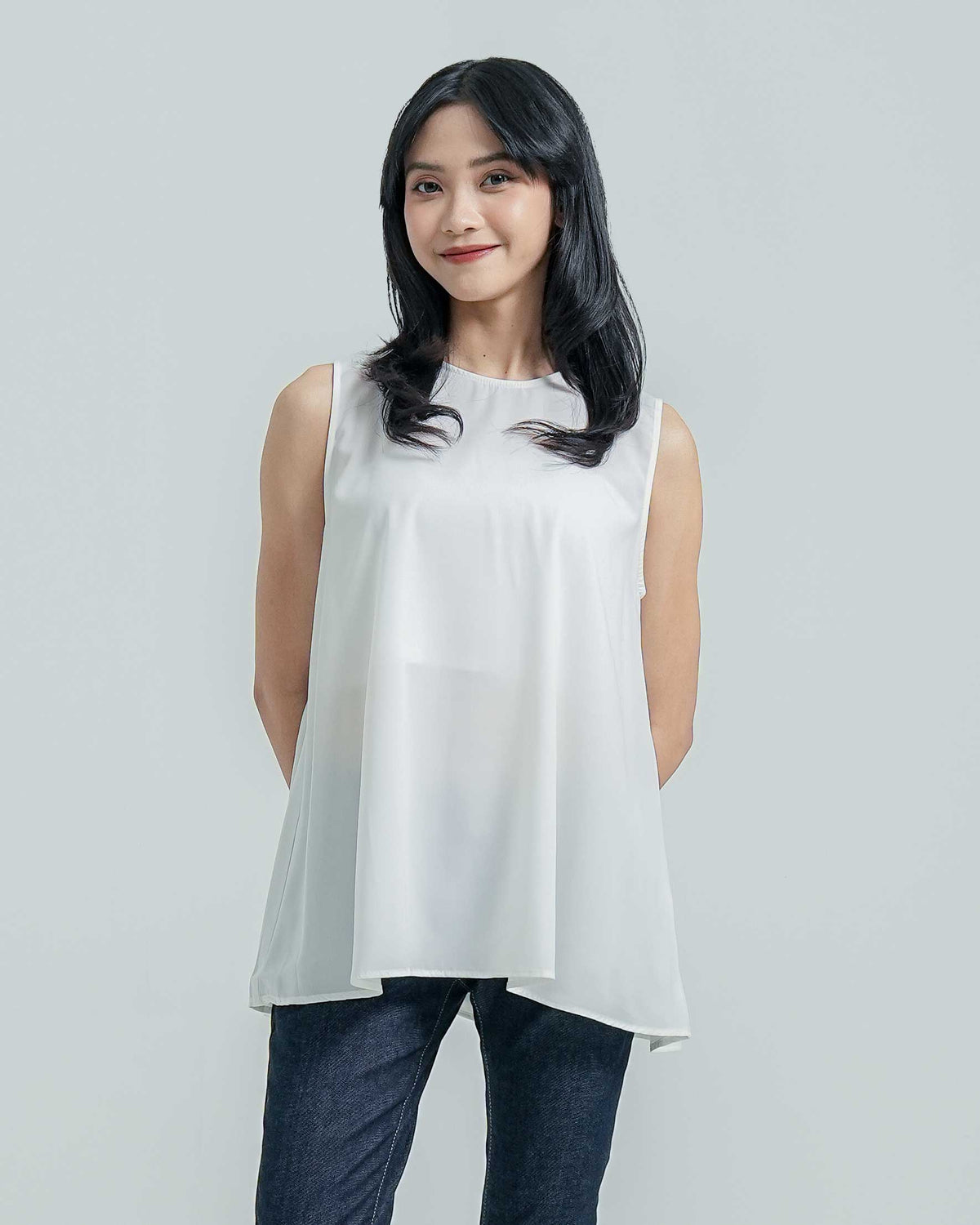 Cardinal Blouse Loose Fit Wanita D0064A08D
