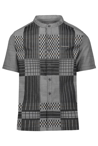 CARDINAL CASUAL KEMEJA KOKO TANGAN PENDEK 9 (ABU-ABU)