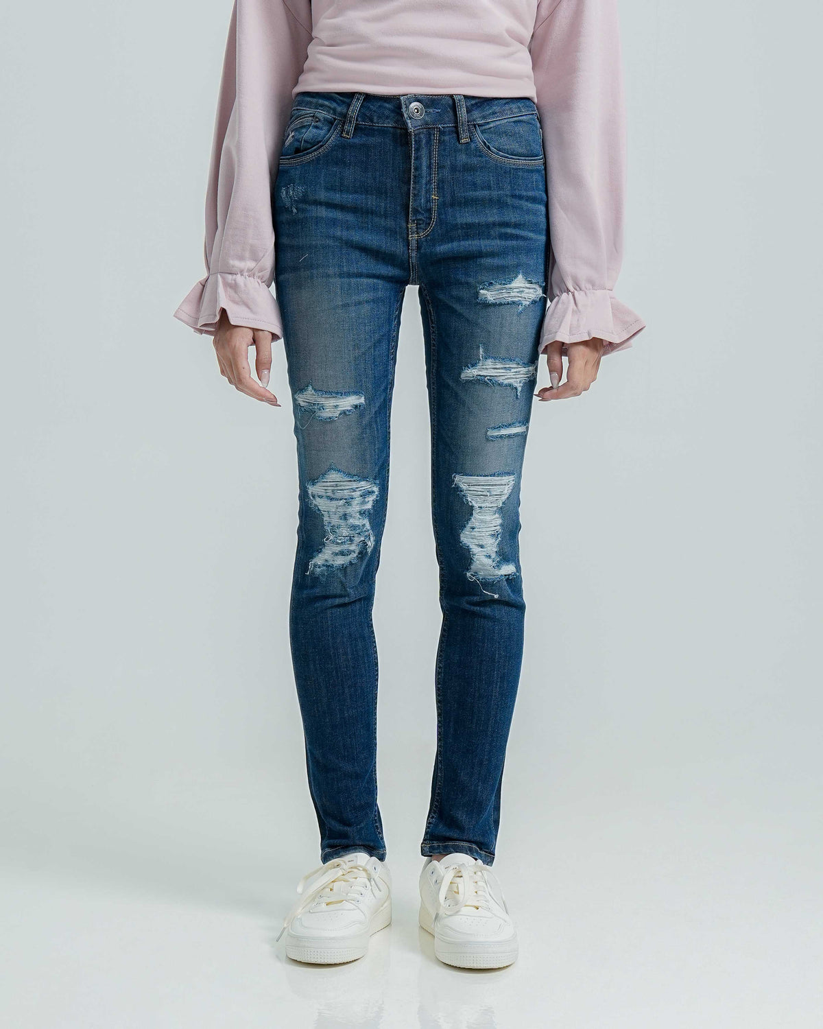 Cardinal Celana Panjang Denim Skinny Wanita G0206F14D