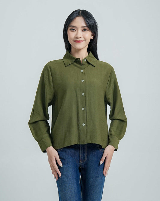 Cardinal Kemeja Loose Fit Wanita D0269J06E