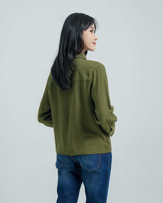 Cardinal Kemeja Loose Fit Wanita D0269J06E