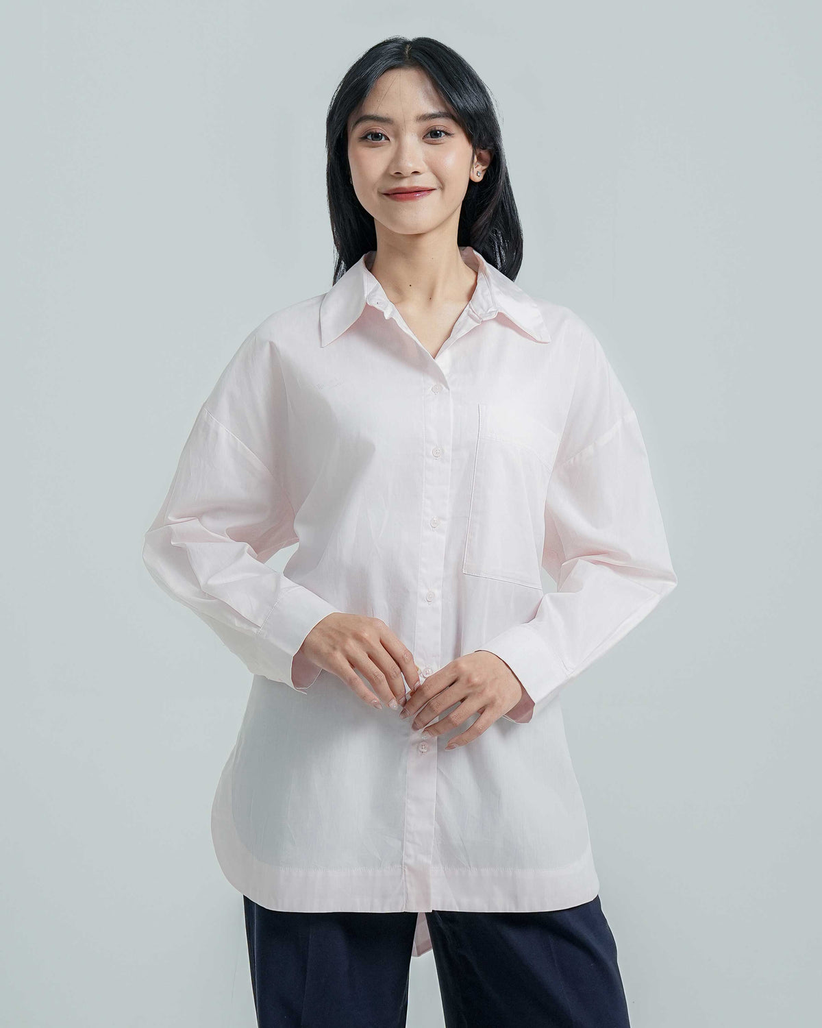 Cardinal Kemeja Loose Fit Wanita D0273J11G