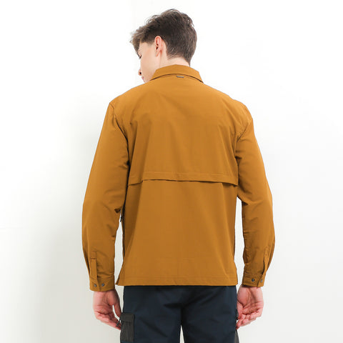 Cardinal Kemeja Alter Lengan Panjang Overshirt Pria EL007J03B