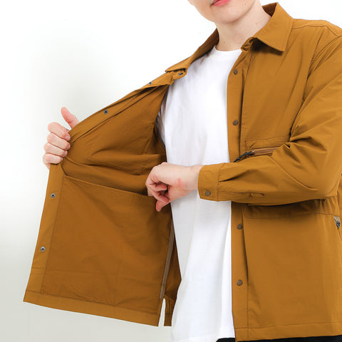 Cardinal Kemeja Alter Lengan Panjang Overshirt Pria EL007J03B