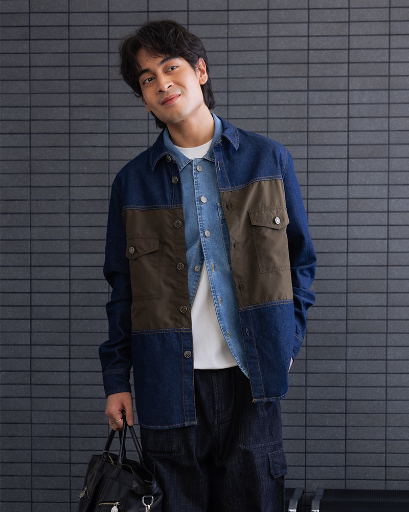 Cardinal Kemeja Jaket Lengan Panjang Pria C0049J16A