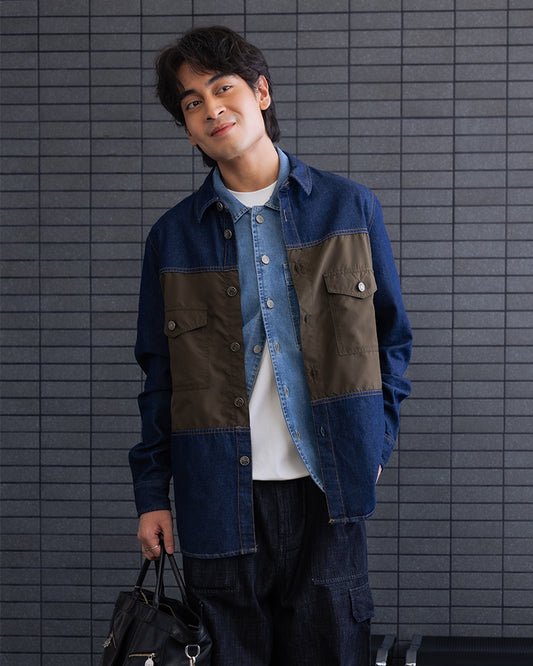 Cardinal Kemeja Jaket Lengan Panjang Pria C0049J16A