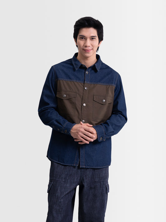 Cardinal Kemeja Jaket Lengan Panjang Pria C0049J16A