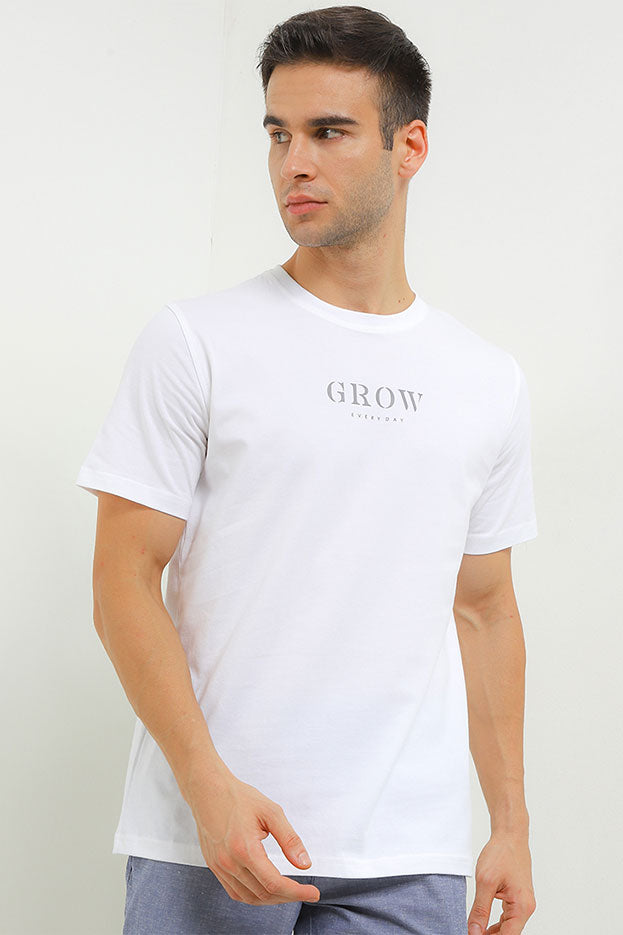 Andrew Smith T-Shirt Slim Fit Pria A0134P08D