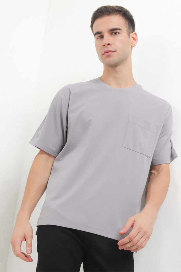 Andrew Smith T-Shirt Oversize Pria A0006P04A