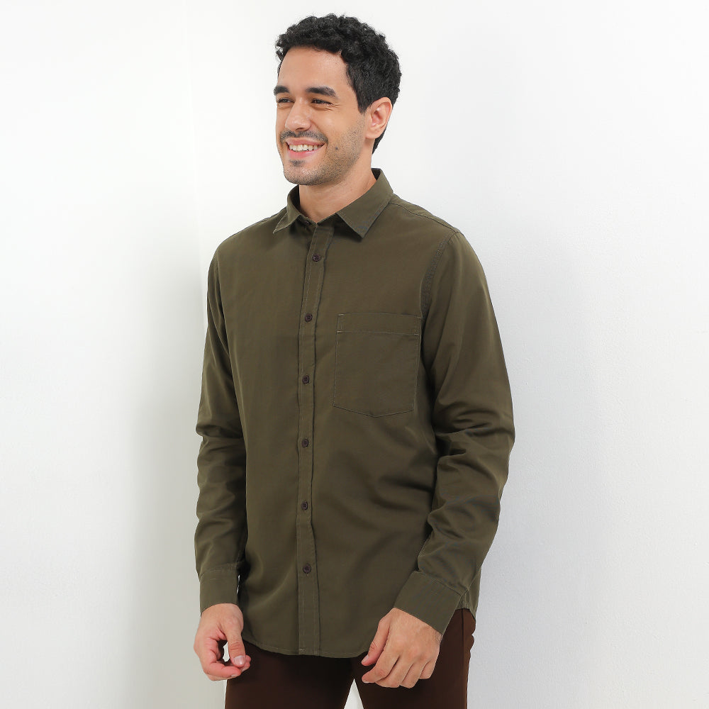 Andrew Smith Kemeja Lengan Panjang Pria A0179J06E