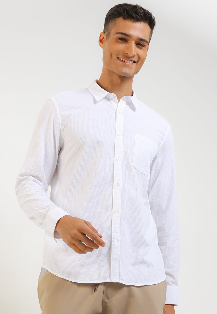 Andrew Smith Kemeja Lengan Panjang Pria A0236J08A