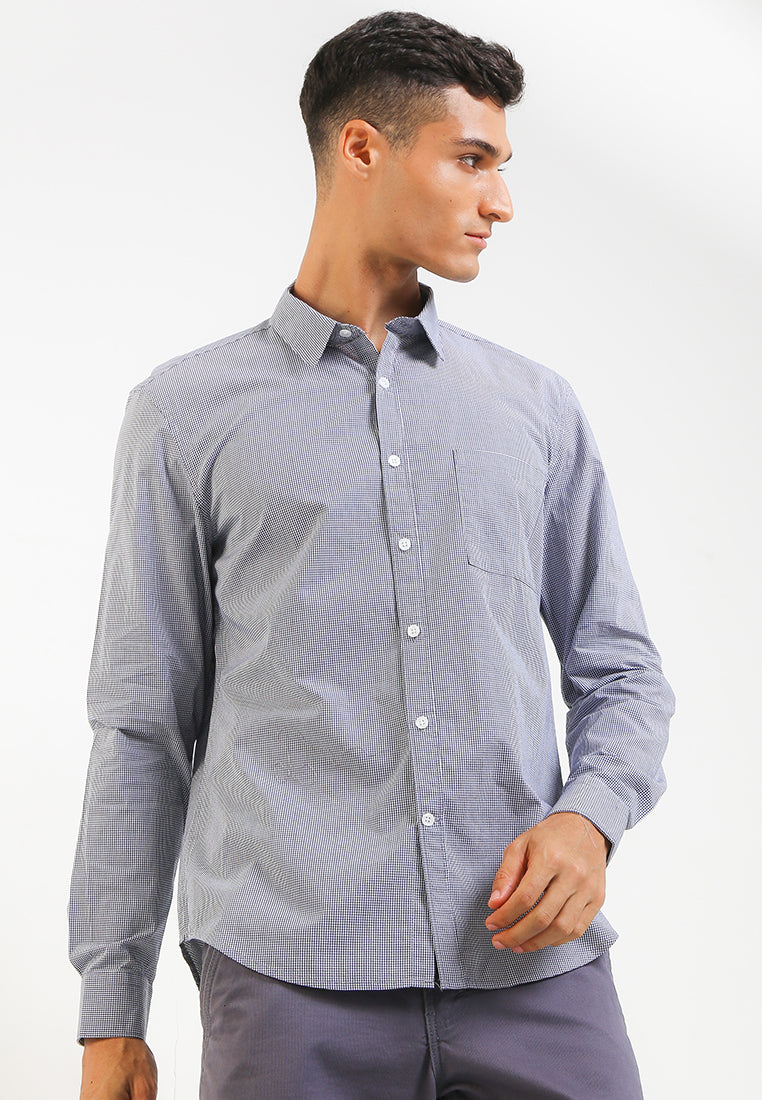 Andrew Smith Kemeja Lengan Panjang Pria A0241J01C