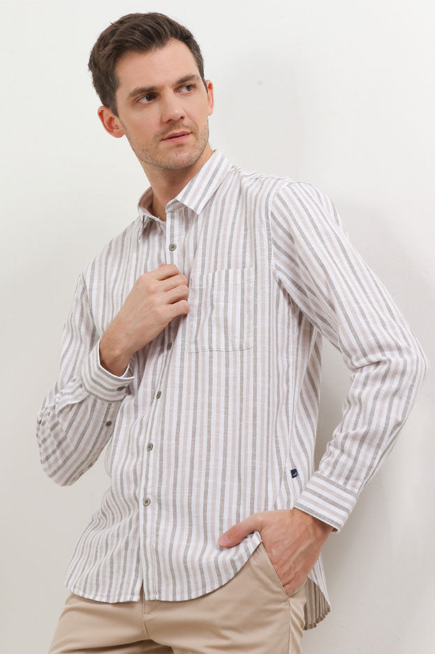 Andrew Smith Kemeja Lengan Panjang Pria A0257J08A