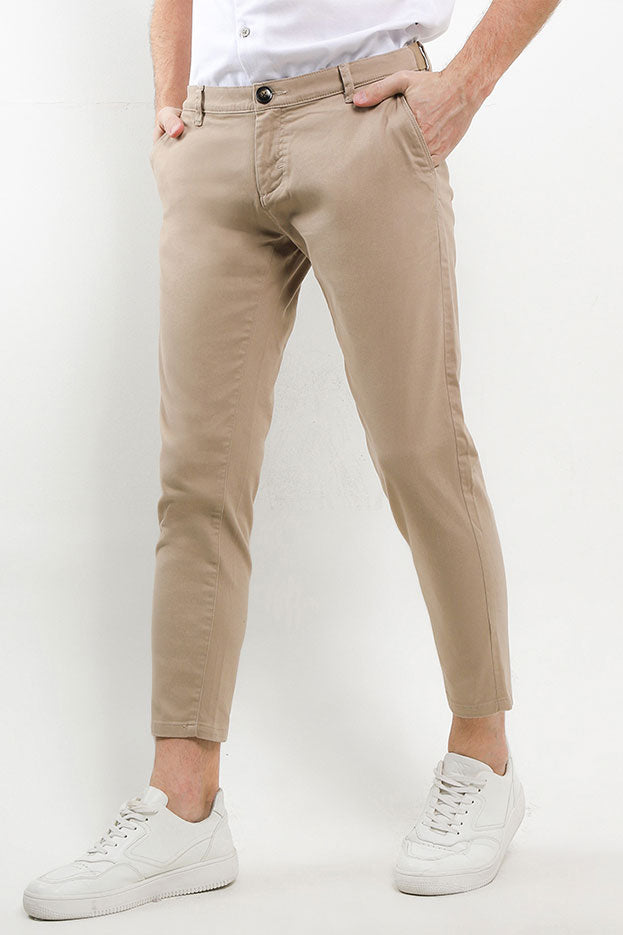 Andrew Smith Celana Panjang Chinos Slim Fit Pria Big Size A0038C05A