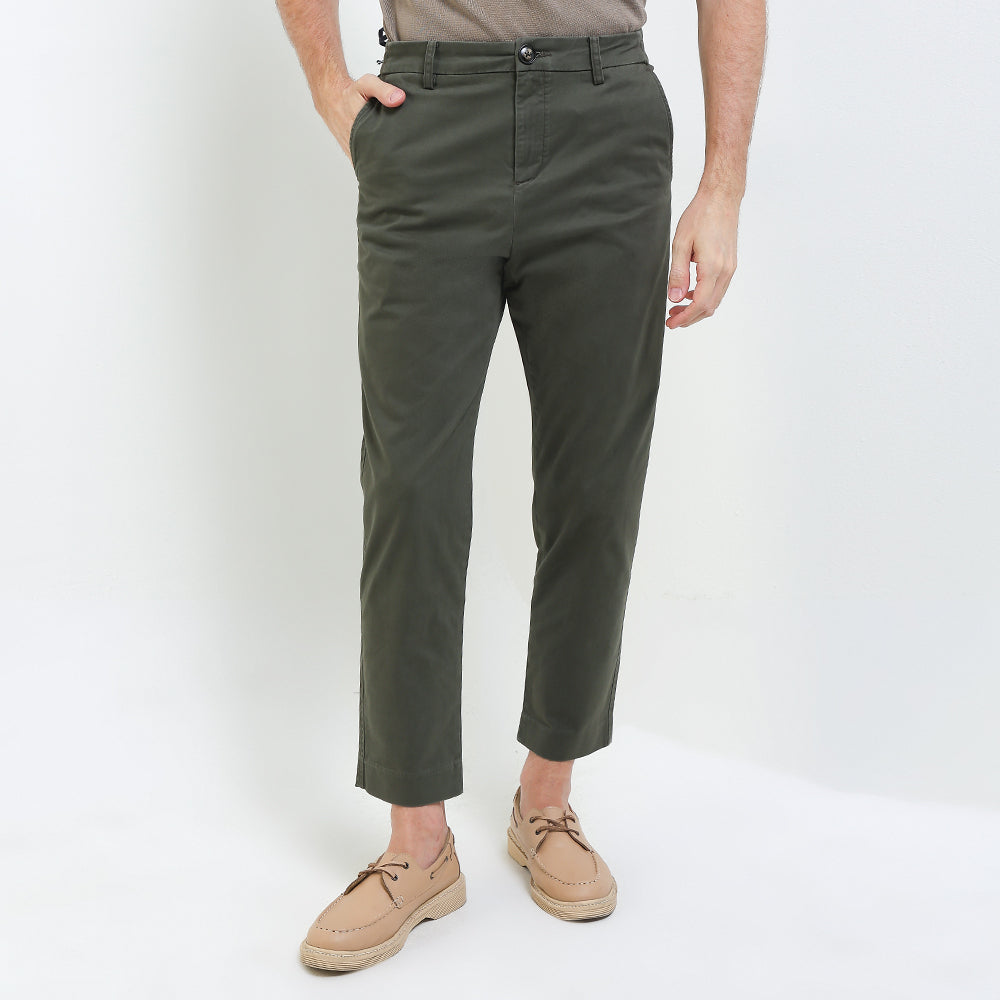 Andrew Smith Celana Panjang Chinos Ankle Length Pria Big Size A0008C06G