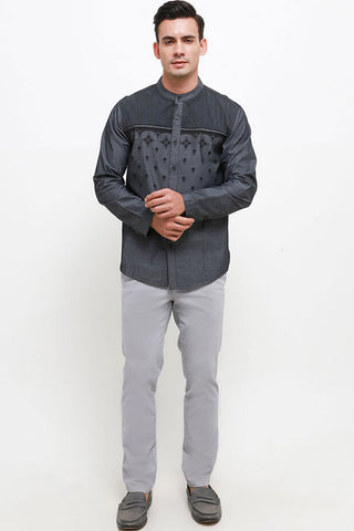 Kemeja Koko Tangan Panjang Cardinal C2076J01F