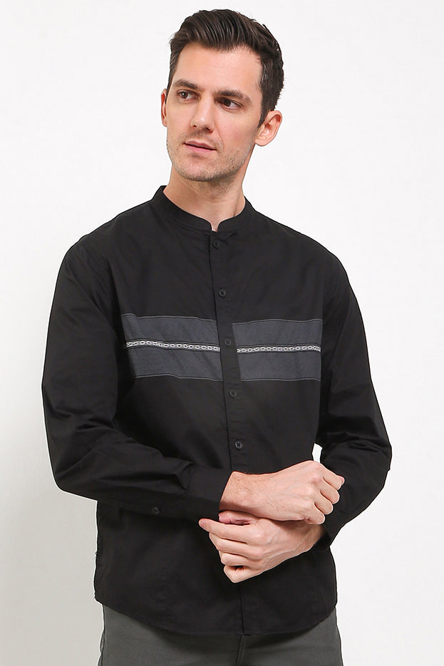 Cardinal Kemeja Koko Lengan Panjang Big Size C2796N01A