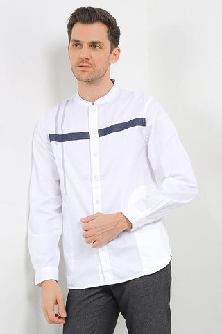 Cardinal Kemeja Koko Lengan Panjang Big Size C2950N08A