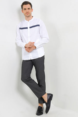 Cardinal Kemeja Koko Lengan Panjang Big Size C2950N08A