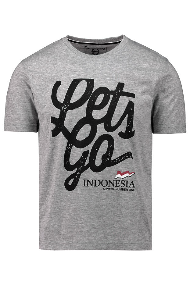 LET'S GO INDONESIA - MAN T-SHIRT