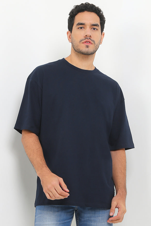 Cardinal T-Shirt Oversize Pria C0006P02H