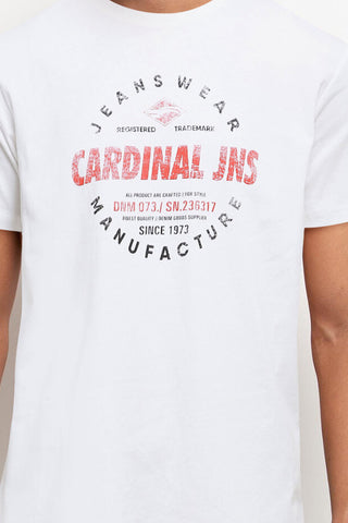 T-Shirt Pria Cardinal C1834X08A