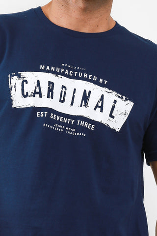 T-Shirt Pria Cardinal C2052X02H