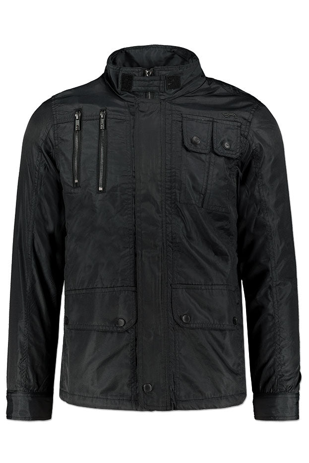 CARDINAL JEANS UTILITY JACKET (HITAM)