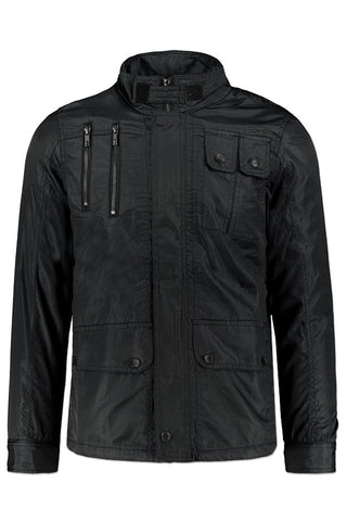 CARDINAL JEANS UTILITY JACKET (HITAM)