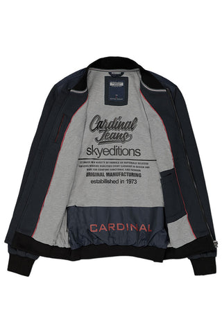 CARDINAL JEANS BASIC BOMBER JACKET (NAVY)