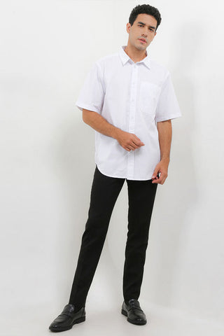 Cardinal Kemeja Lengan Pendek Loose Fit Pria C0002P08A