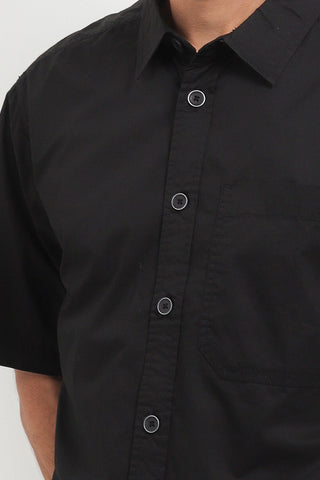 Cardinal Kemeja Lengan Pendek Loose Fit Pria C0005P01A