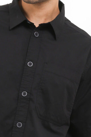 Cardinal Denim Lab Kemeja Lengan Pendek Pria C0006P01A