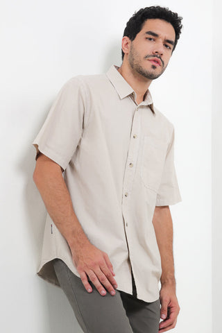 Cardinal Kemeja Lengan Pendek Loose Fit Pria C0007P12A