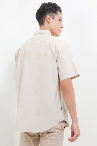 Cardinal Kemeja Lengan Pendek Loose Fit Pria C0008P12A