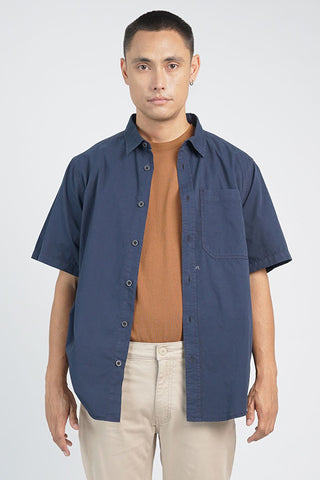 Cardinal Kemeja Lengan Pendek Loose Fit Pria Big Size C0009O02H