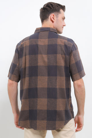 Cardinal Kemeja Lengan Pendek Loose Fit Pria C0011P03A
