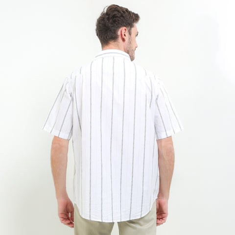 Cardinal Kemeja Lengan Pendek Loose Fit Pria C0028P08A