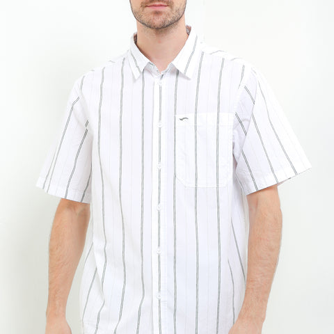 Cardinal Kemeja Lengan Pendek Loose Fit Pria C0028P08A