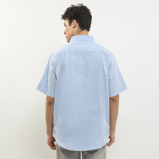 Cardinal Kemeja Lengan Pendek Loose Fit Pria C0044P02E
