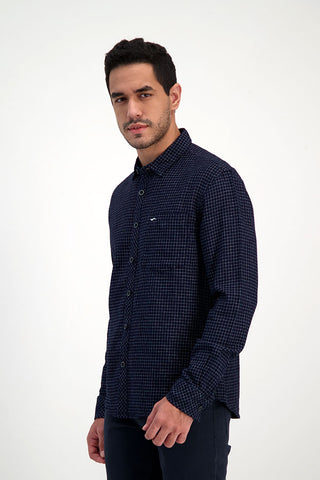 Kemeja Pria Slim Fit Lengan Panjang Cardinal C1908J02H