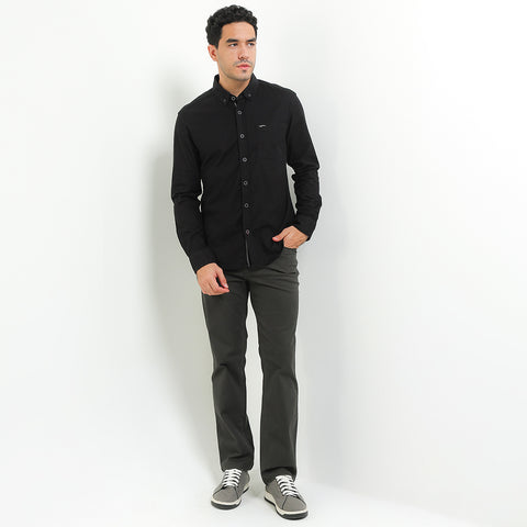 Cardinal Kemeja Lengan Panjang Slim Fit Pria C1936J01A