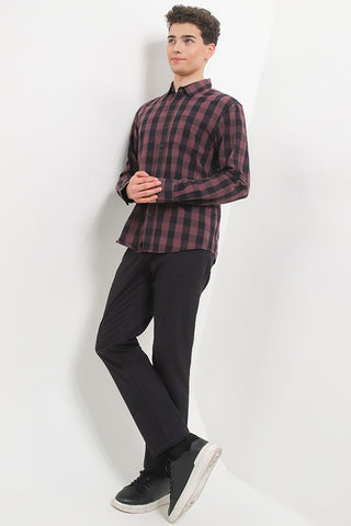 Cardinal Kemeja Lengan Panjang Slim Fit Pria C2113J09A