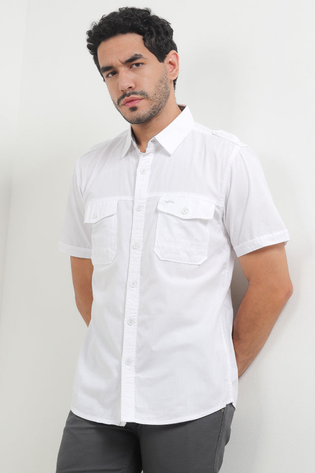 Cardinal Kemeja Lengan Pendek Slim Fit Pria C2135P08A